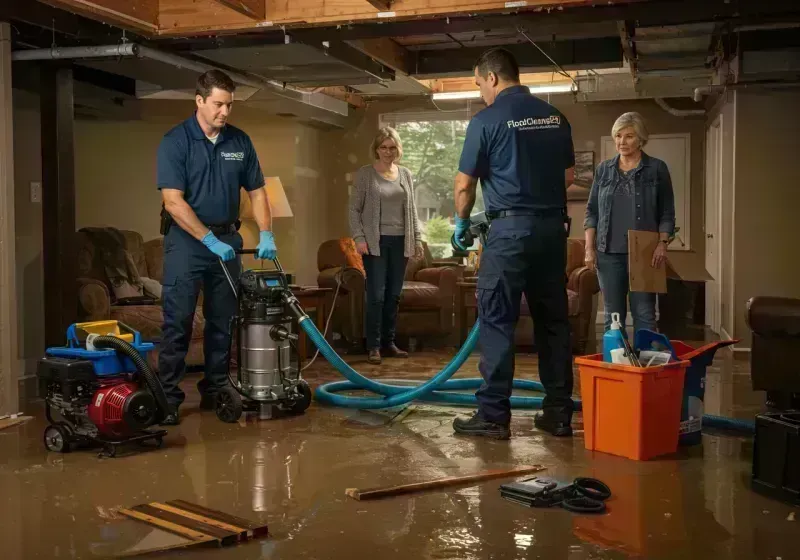 Basement Water Extraction and Removal Techniques process in Pontoon Beach, IL